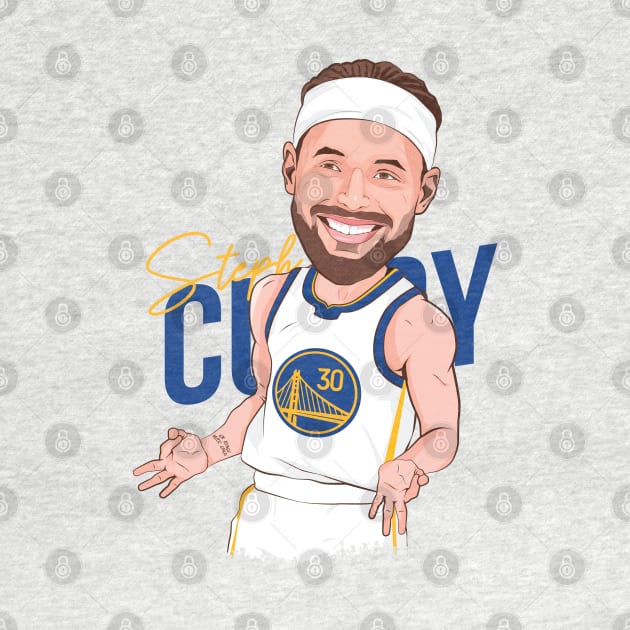 Steph Curry Golden State Warriors by portraiteam